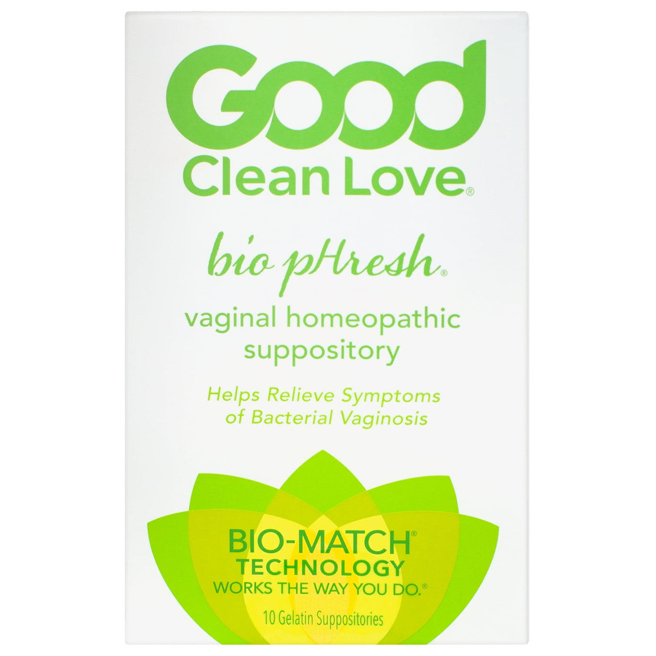 BiopHresh Vaginal Homeopathic Suppository, 10 Ea